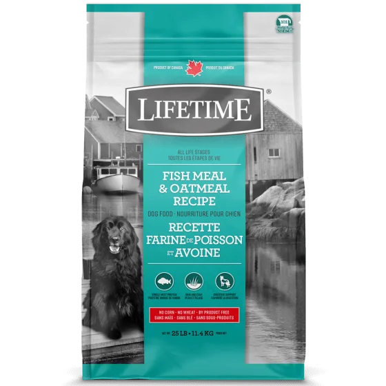 Lifetime Fish Meal & Oatmeal Recipe Dry Dog Food