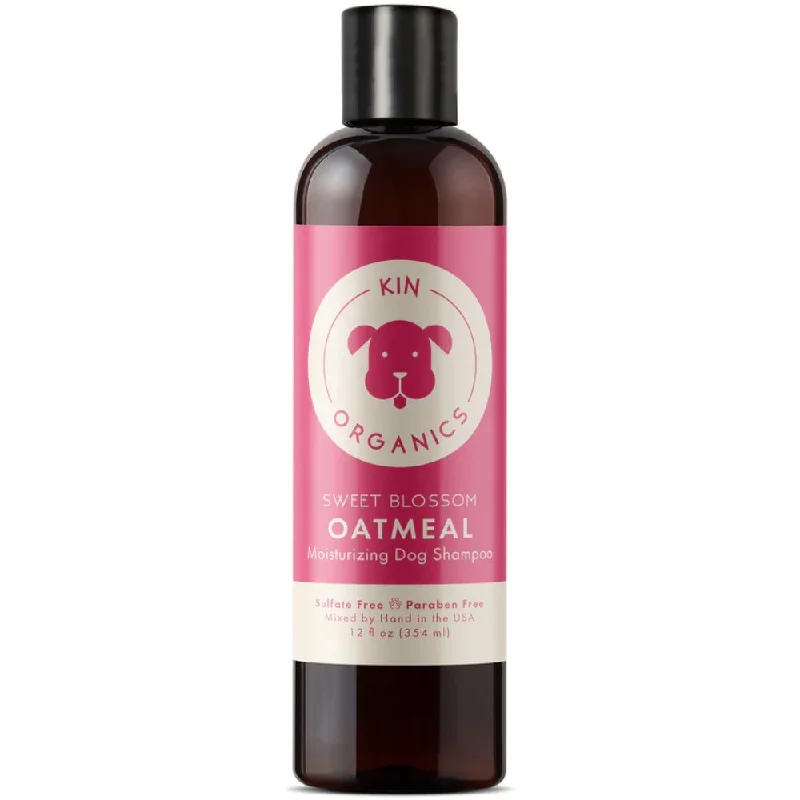 10% OFF: Kin+Kind Kin Organics Sweet Blossom Oatmeal Moisturizing Dog Shampoo 12oz