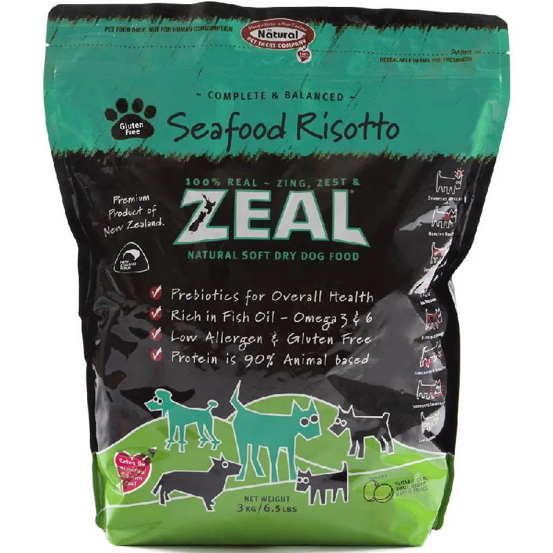 Zeal Seafood Risotto Soft Dry Dog Food 3kg