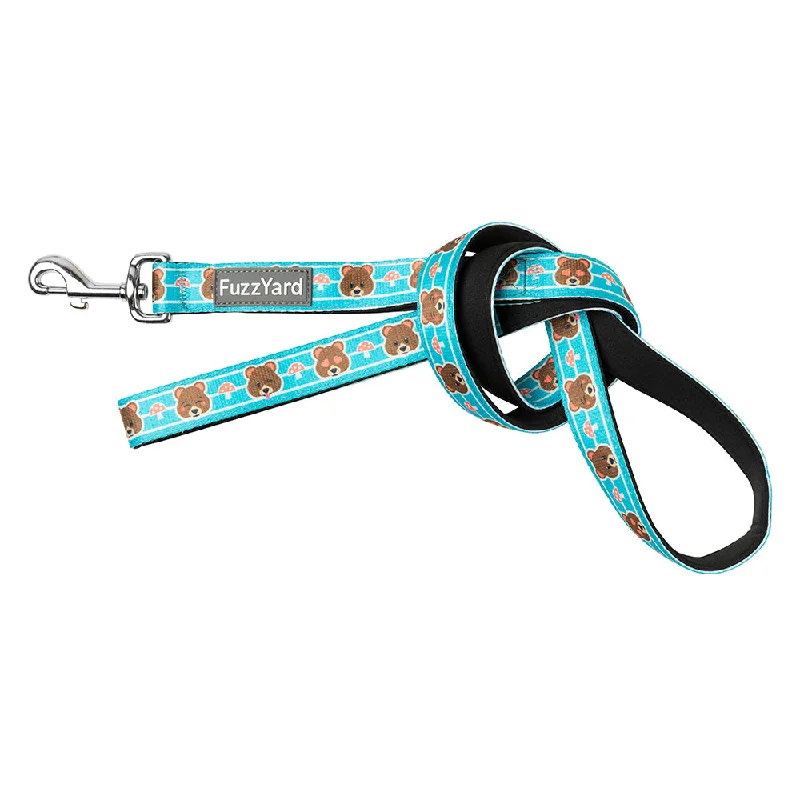 Fuzzyard Dog Lead Fuzz Bear L 2.5cm x 140cm