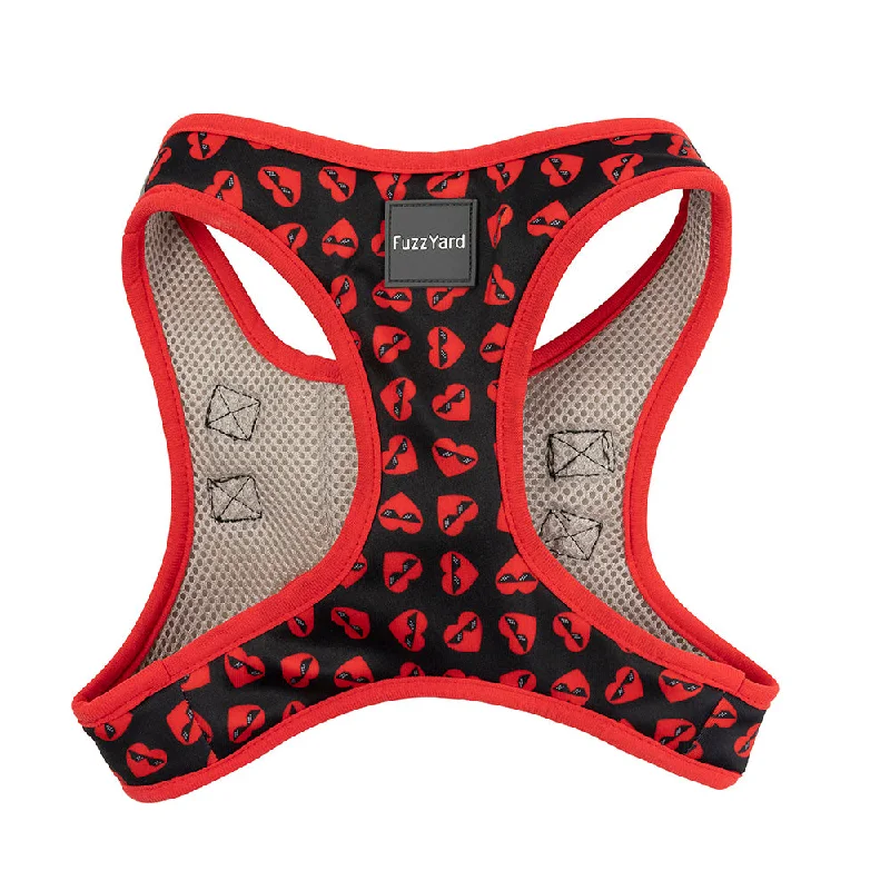 Fuzzyard Dog Step In Harness Heart Breaker S