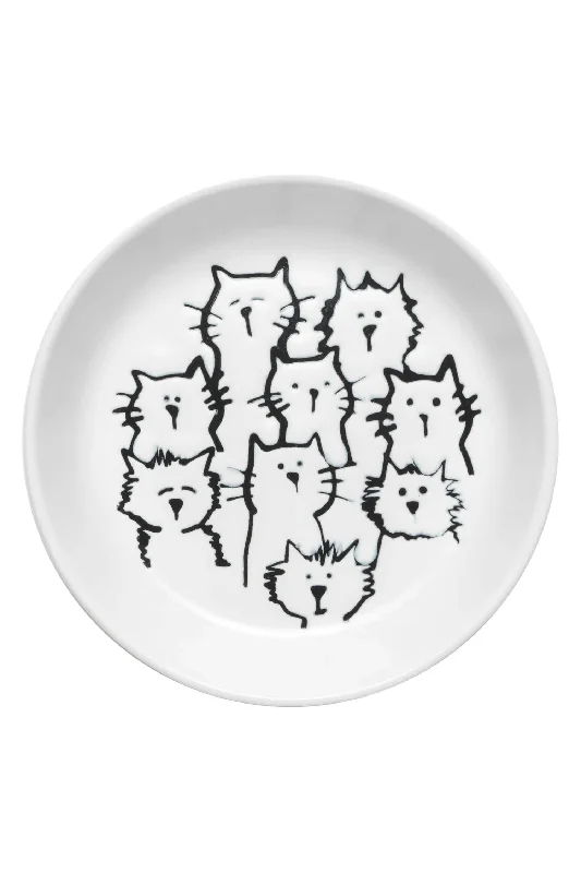 Speckle & Spot Random Cats Pet Bowl